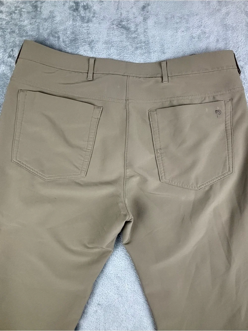 Public Rec Workday Pants Men 36X34 Brown Khaki 5-Pocket Straight (Fit 36X32)